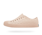 Side view of a Native Shoes Adults Jefferson Bloom Footwear in Bone White / Soy Beige / Shell Speckle