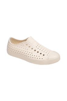 Bottom view of a Native Shoes Jefferson | Bone White / Bone White Footwear in Bone White / Bone White