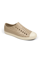 Bottom view of a Native Shoes Jefferson | Flax Tan / Bone White Footwear in Flax Tan / Bone White