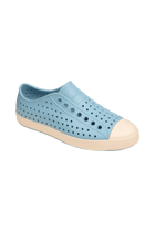 Bottom view of a Native Shoes Jefferson | Flux Blue / Bone White Footwear in Flux Blue / Bone White