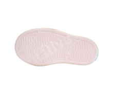 Bottom view of a Native Shoes Kids Jefferson Kids | Milk Pink / Shell White Footwear in Milk Pink / Shell White