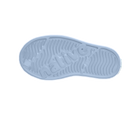Bottom view of a Native Shoes Kids Jefferson Print Kids | Skyway Blue / Shell White / Cloud Rainbow Footwear in Skyway Blue / Shell White / Cloud Rainbow