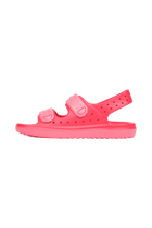 Bottom view of a Native Shoes Kids Chase Kids | Popsicle Pink / Flamingo Pink Footwear in Popsicle Pink / Flamingo Pink