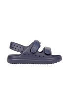 Side view of a Native Shoes Kids Chase Kids Footwear in Regatta Blue / Regatta Blue