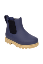 Bottom view of a Native Shoes Kids Kensington Chelsea Kids | Rgtabl/Gumbr Footwear in Rgtabl/Gumbr