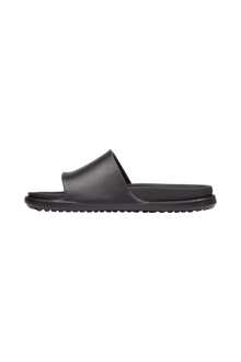 Angled view of a Native Shoes Spencer Lx Wanderfoam | Jiffy Black / Jiffy Black Footwear in Jiffy Black / Jiffy Black