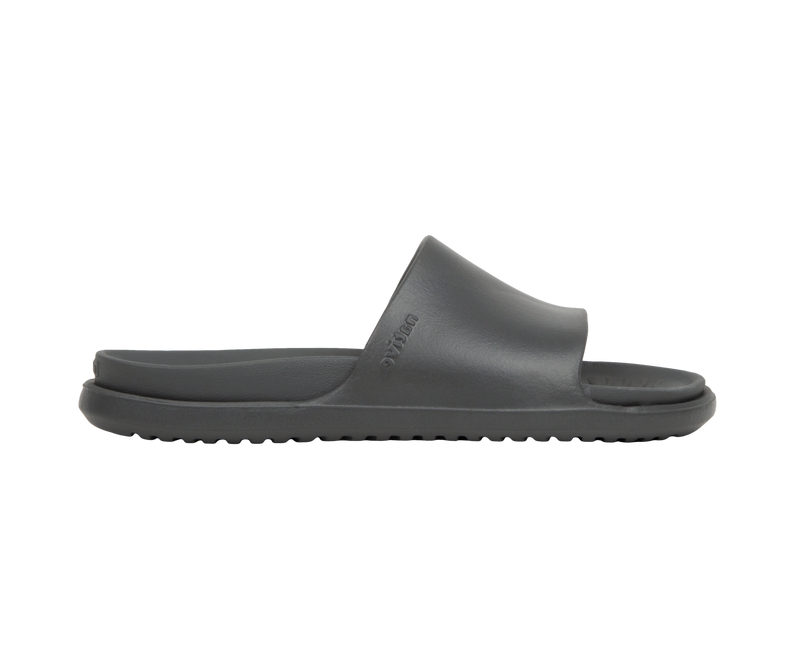 Side view of a Native Shoes Adults Spencer Lx Wanderfoam Footwear in Dublin Grey