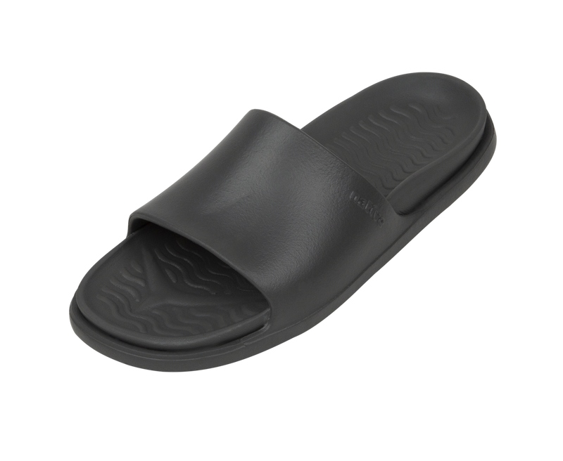Angled view of a Native Shoes Spencer Lx Wanderfoam | Dublin Grey Footwear in Dublin Grey