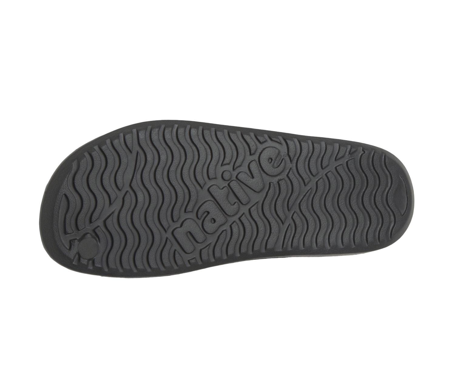 Bottom view of a Native Shoes Spencer Lx Wanderfoam | Dublin Grey Footwear in Dublin Grey