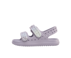Side view of a Native Shoes Kids Chase Bio-Bling Kids Footwear in Future Purple Bling / Future Purple