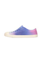 Angled view of a Native Shoes Jefferson Wanderfoam Print | Skwybl/Bnwht/Fscosoftspec Footwear in Skwybl/Bnwht/Fscosoftspec