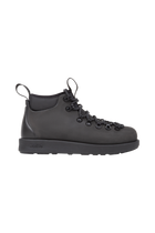 Side view of a Native Shoes Adults Fitzsimmons Venture Footwear in Jiffy Black / Jiffy Black