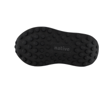 Bottom view of a Native Shoes Kids Robbie Dash Kids | Megamarine Blue / Tapioca Off White / Jiffy Black Footwear in Megamarine Blue / Tapioca Off White / Jiffy Black