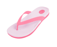Angled view of a Native Shoes Paolo Wanderfoam | Barely Pink / Flamingo Pink Footwear in Barely Pink / Flamingo Pink