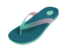 Angled view of a Native Shoes Paolo Wanderfoam Ombre | Faded Glory Blue / Fresco Green / Fresco Ombre Footwear in Faded Glory Blue / Fresco Green / Fresco Ombre