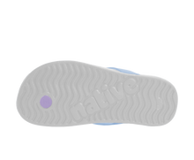 Bottom view of a Native Shoes Paolo Wanderfoam Ombre | Skyway Blue / Dawn Blue / Twirling Ombre Footwear in Skyway Blue / Dawn Blue / Twirling Ombre
