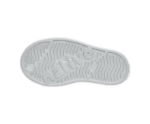 Bottom view of a Native Shoes Kids Jefferson Stonewash Kids | Dawn Blue / Dawn Blue / Satellite Brushed Footwear in Dawn Blue / Dawn Blue / Satellite Brushed