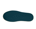 Bottom view of a Native Shoes Jefferson Wanderfoam Blm Print | Oasis Blue / Bone White Speckle / Dark Water Footwear in Oasis Blue / Bone White Speckle / Dark Water